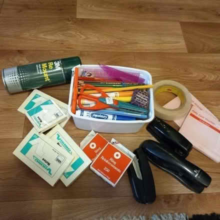 Photo of free Job lot of school stationary crafts (Hitchin SG5) #1
