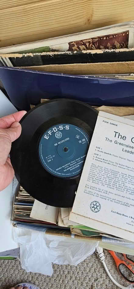 Photo of free Bundle Old vinyl discs (GU22) #1