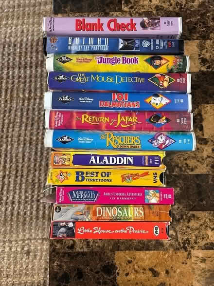 Photo of free Walt Disney VHS tapes (East side of wichita) #1