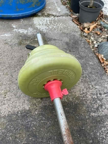 Photo of free Bar bell with weights (Stanley PH1) #3