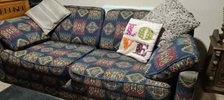 Photo of free Box Style Settee. (Tremorfa CF24) #1