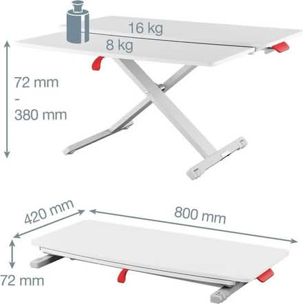 Photo of free Standing Desk Converter (Caversham RG4) #2