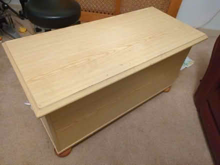 Photo of free Wooden storage chest (colchester CO4) #2