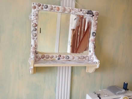Photo of free Mirror with shelf. (Longhorsley NE65) #1