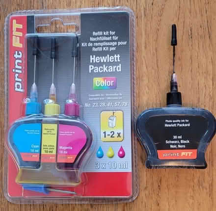 Photo of free Ink refills for Hewlett Packard (Harlow CM18) #1