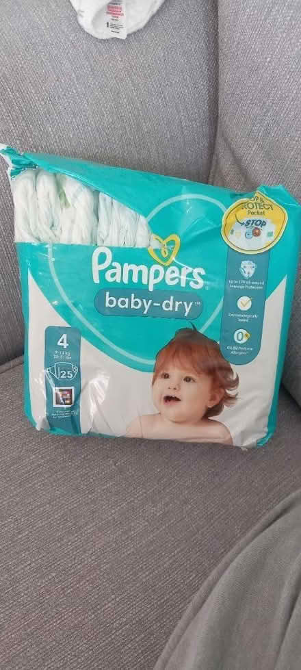 Photo of free Pampers baby dry size 4 (PO19) #1