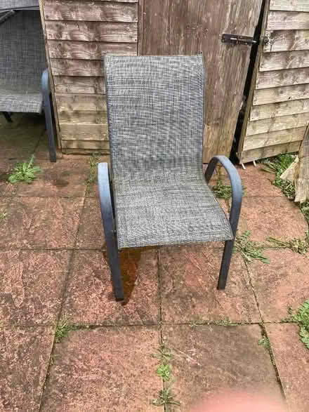 Photo of free 5 garden chairs (Stafford ST16) #1