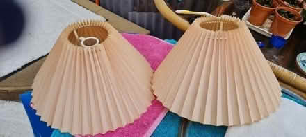 Photo of free Pair of Lamp Shades (Harold Hill RM3) #1