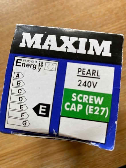 Photo of free 60W Pearl Screwcap E27 Bulb (Ness CH64) #3