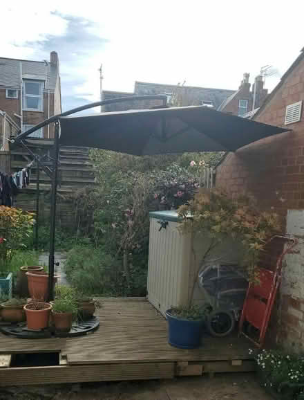Photo of free 2.5m Overhanging Garden Parasol (Taunton) #2