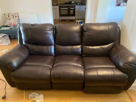 Photo of free Dark Brown 3 Seater and 2 Seater Sofas (Clifton S60) #2