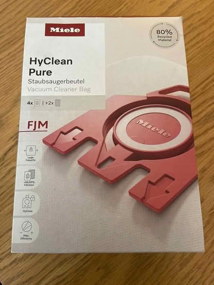 Photo of free 2x Miele vacuum cleaner bags (Barrow upon Soar, LE12) #1