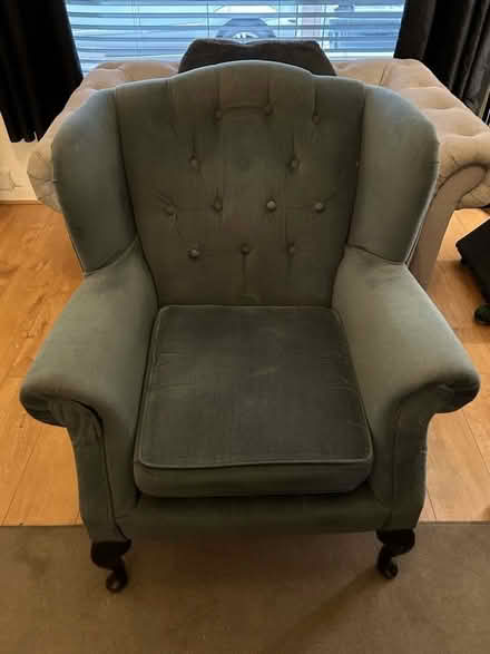 Photo of free Wingback armchair (Wigston Leicestershire.LE18) #2