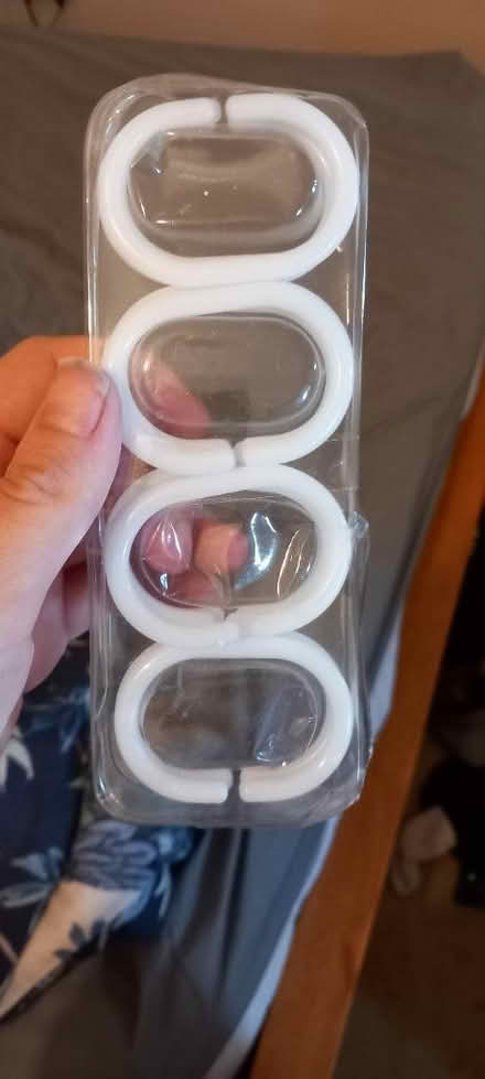 Photo of free Shower curtain rings (PO19) #1