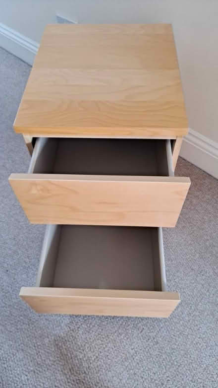 Photo of free IKEA two-draw unit, beech (Kings Heath B14) #4