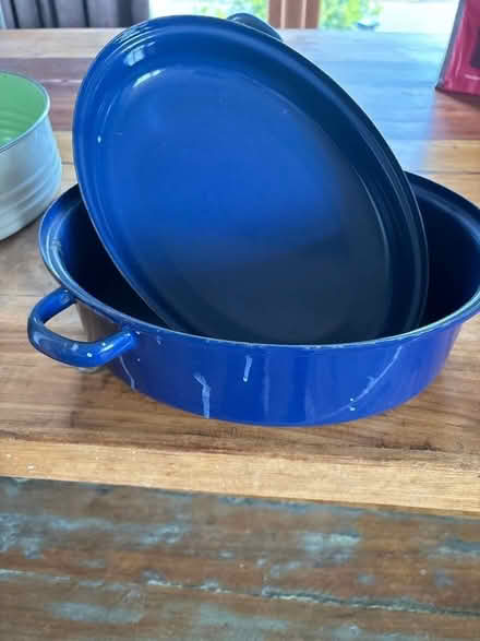 Photo of free metal casserole dish (Woking) #1