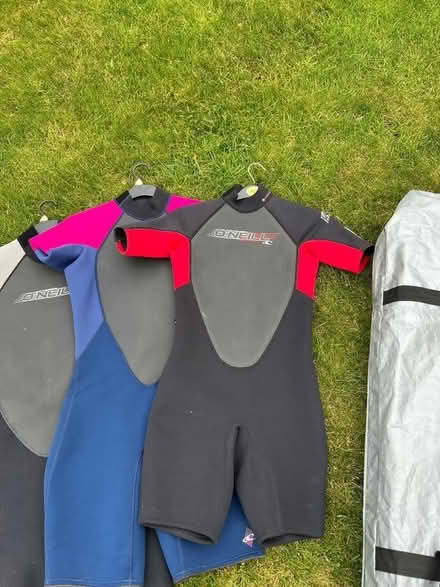 Photo of free 3 Wet Suits, 3 Sizes & 2 Body Boards in Bag (Maldon CM9) #2