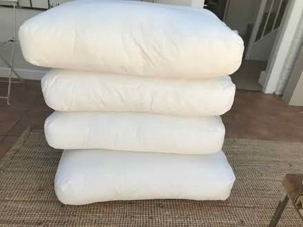 Photo of free Settee cushions, 4, brand new (Westerton) #1