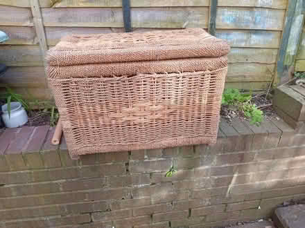 Photo of free Wicker box with lid (Ludlow SY8) #1
