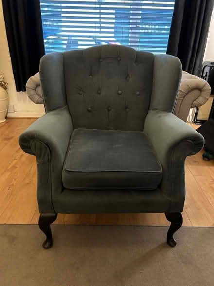 Photo of free Wingback armchair (Wigston Leicestershire.LE18) #1