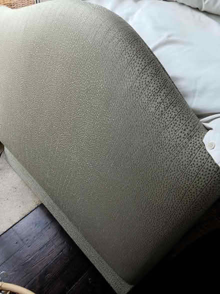 Photo of free 2 x single padded headboards + valances (NW9) #4