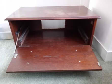 Photo of free Brown wooden cabinet (Dunstable. LU5) #1