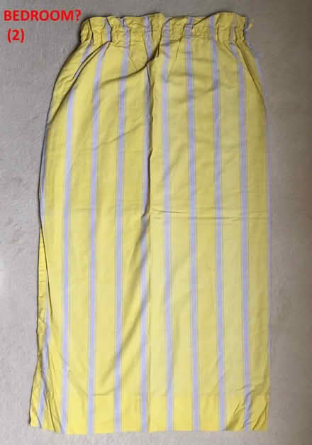 Photo of free Curtains (pair) Striped (Long Wittenham OX14) #1
