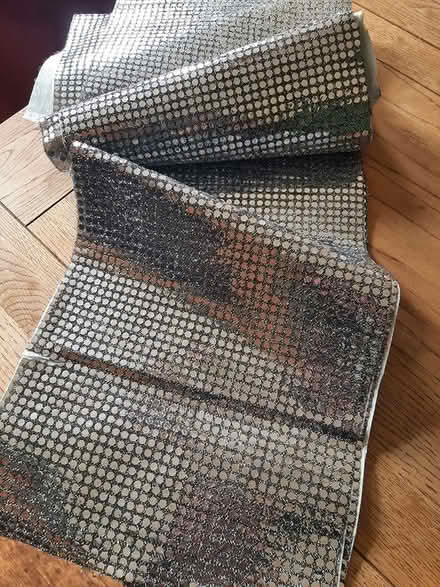 Photo of free Silver sequin fabric (Walkley, S6) #1