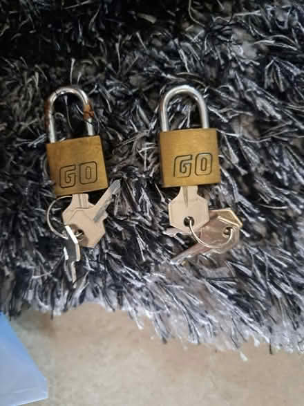 Photo of free 2 small padlocks (Wokingham RG40) #1