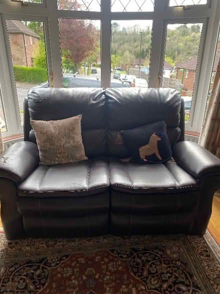 Photo of free 2 seater settee recliner (Kenley CR8) #1