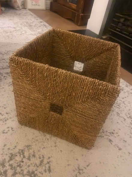 Photo of free 4x IKEA wicker cubes (Chiswick W4) #1