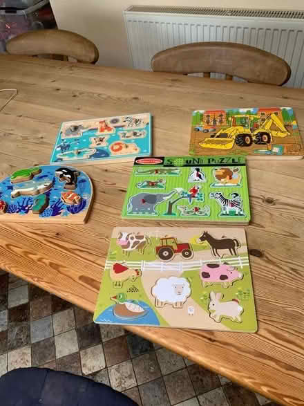 Photo of free Toddler Puzzles (Sayers Common BN6) #1