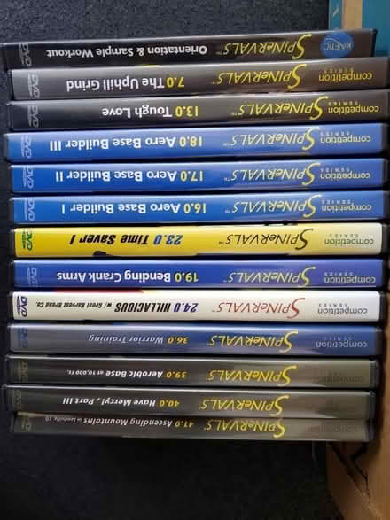 Photo of free Spinervals workout CDs (Andover) #1
