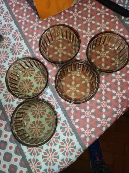Photo of free Smoky glass ramekins (Great Boughton CH3) #1