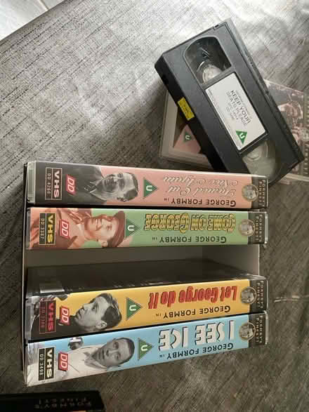 Photo of free boxset vgc george formby vhs tapes (Mapperley NG3) #1