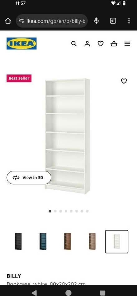 Photo of Billy bookcase or something similar (Gravesend DA12) #1