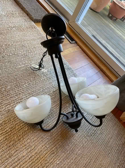 Photo of free Ceiling light fixture (Watertown near Belmont) #1