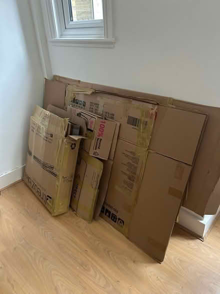 Photo of free 8-10 moving/packing cardboard boxes (SE1) #1