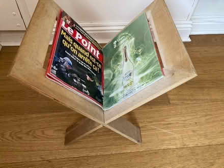 Photo of free Wooden magazine stand (Chineham RG24) #1
