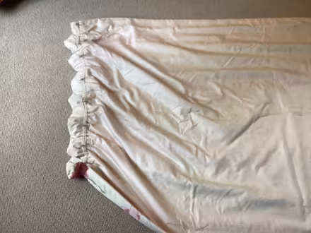 Photo of free Pair of long floral curtains (Marston Magna BA22) #3