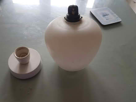 Photo of free Small lampshade with ceiling fitting (Heswall CH60) #1