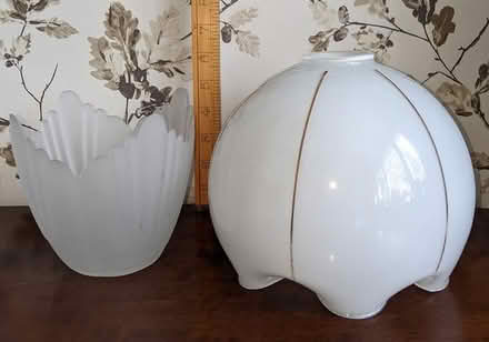 Photo of free 2 Glass lampshades (Ainsdale (PR8)) #2