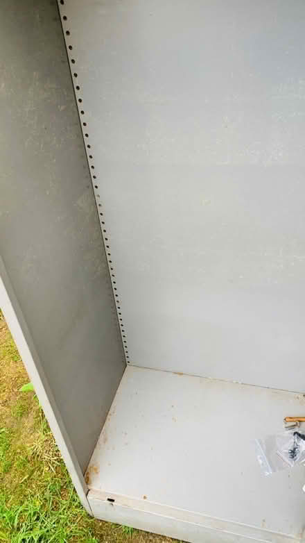 Photo of free Metal cabinet with three shelves (Iffley Village, OX4) #1