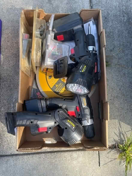 Photo of free Cordless screwdrivers & asst tools (Santa Clara) #1