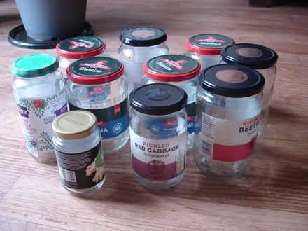 Photo of free 12 glass jars with lids (Coleview SN3) #1
