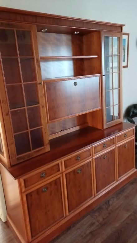 Photo of free Nathan Teak Dining room display storage unit (Marldon TQ3) #1