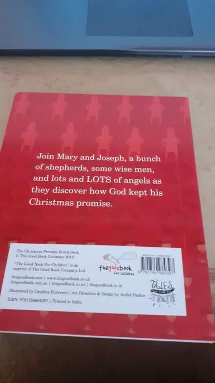 Photo of free The Christmas Promise Board Book (Loosley Row HP27) #2