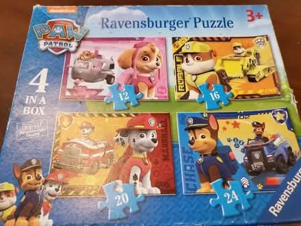 Photo of free Paw Patrol Puzzles Age 3+ (Mongewell, Wallingford) #1