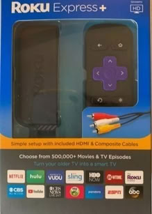 Photo of Roku Express plus, older type (Collingdale) #1