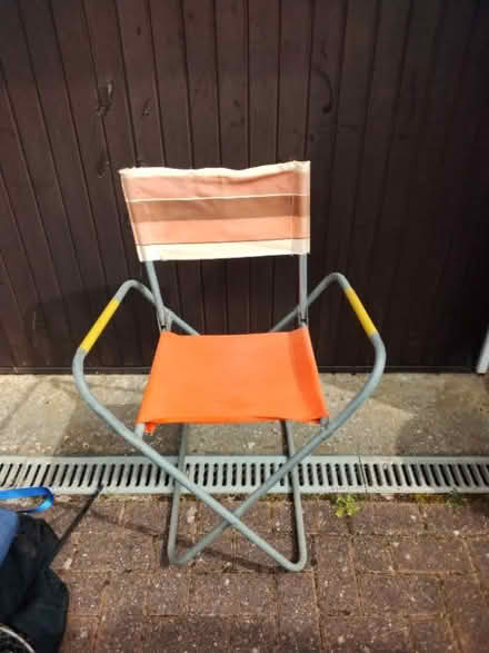 Photo of free Folding garden seat (Orton Longueville CP (Peterborough)) #1